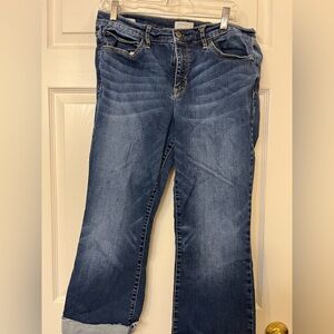 Nicole Miller Mercer Crop Boot Jeans